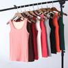 Women Thermal Vest Velvet Cotton Comfortable Underwear Ribbed Winter Warmer Clothing Clothes Thickened Casual Basic Top