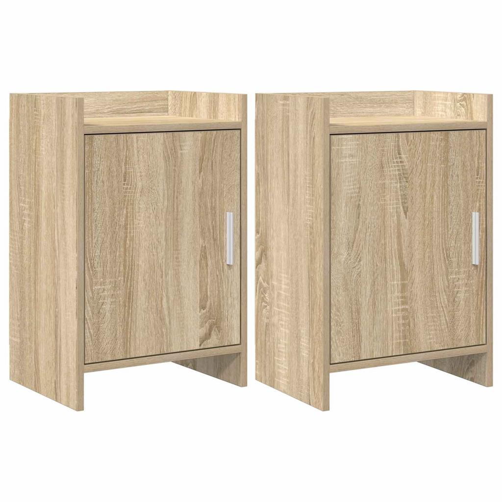 Nightstands 2 pcs Sonoma Oak 40 x 30 x 60 cm engineered wood