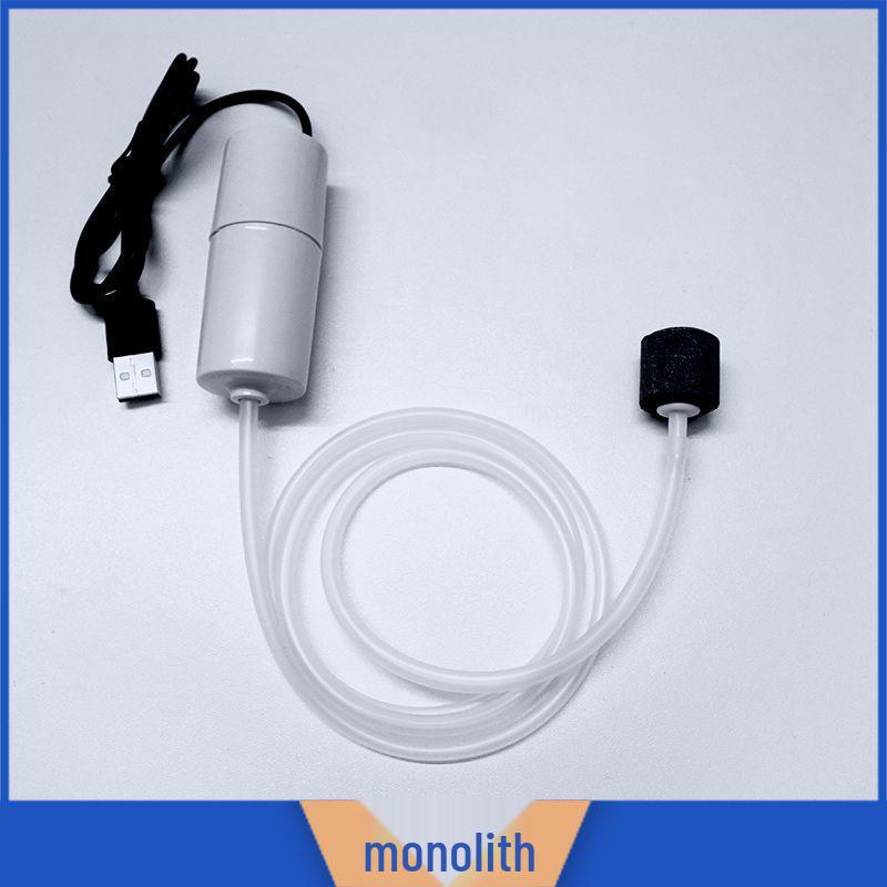 USB Portable Aquarium Fish Tank Aerator Oxygen Pump for Home and Fishing - Free Shipping