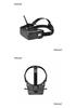 Skyzone VR-CBX-V04 FPV Goggles with 2.4G Analog Video Transmission and Drone Camera Compatibility