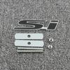 3D Metal Car Front Grill Emblem Rear Trunk Badge Sticker Si Logo Car Accessories