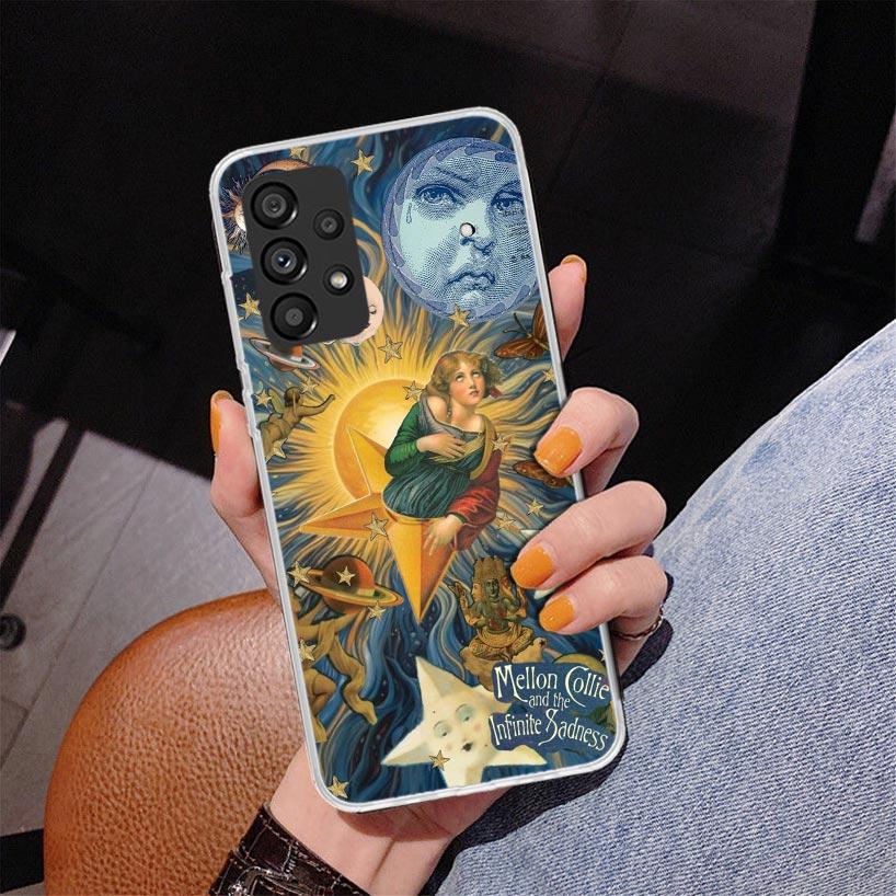 Rock The Smashing Pumpkins Phone Case For Samsung Galaxy A52 A32 A22 A12 A51 A31 A50S A30S A20S A10S Note 20 Ultra 10 Plus S10 A