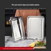 Langxi Stainless Steel Double-Layer Tea Tray