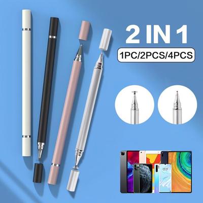 2 In 1 Universal Stylus Stift für Tablet Handy Zubehör Zeichnung Tablet Kapazitiven Bildschirm Touch Pen 1PC/2PCS/4PCS