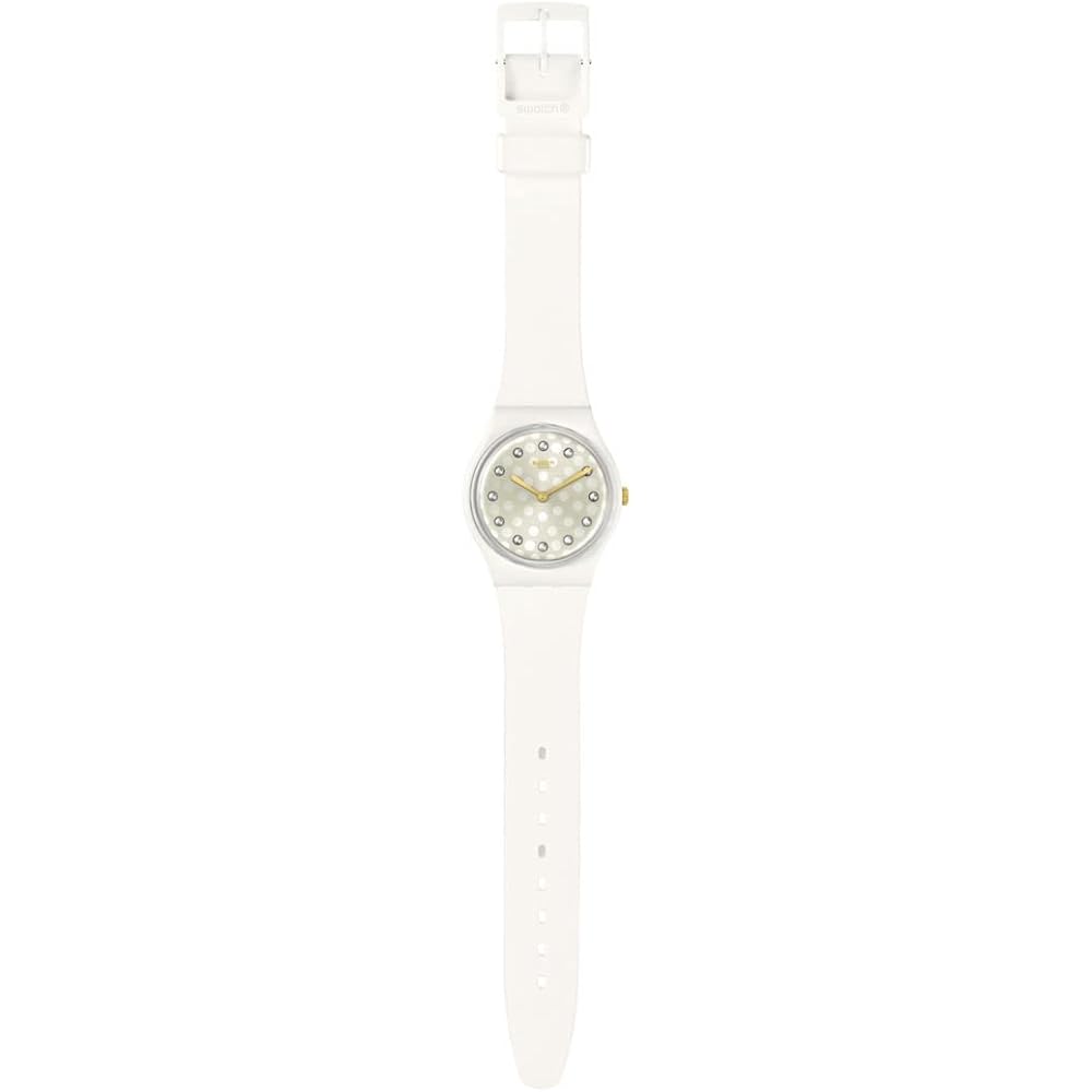 Swatch SPARKLE SHINE Holiday Collection Polshorloge SO31W109 Wit