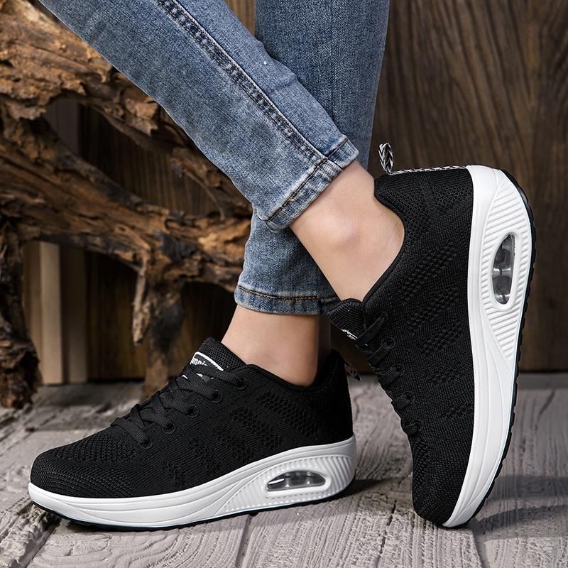 Spring/autumn Flat Soled Women's Shoes  Sports Shoes Women's Fashion Outdoor Running Shoes Women's Casual Shoes Light Women's Shoes