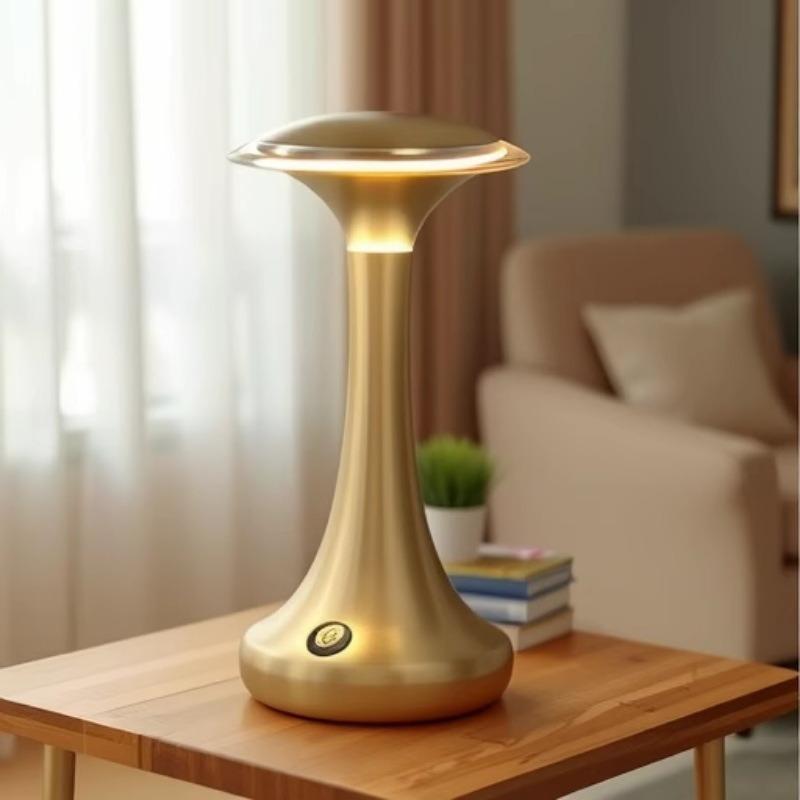1Pc Night Light, Study and Living Room Ornament, Bedroom Bedside Lamp, Bedside Lamp, Living Room Lamp, Study Room Bar LED Desk Lamp