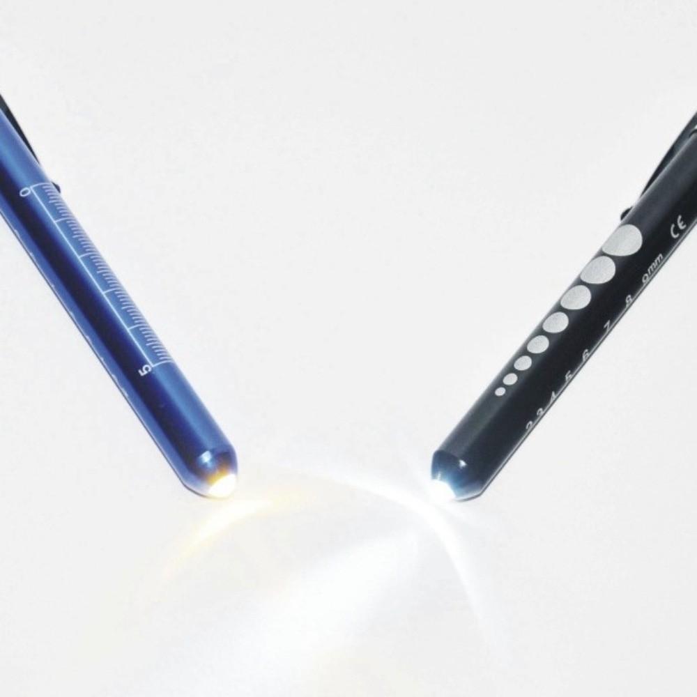 Portable Aluminum Alloy Pen Style Flashlight White Light Small Size LED Pen Light Pupil Pen Small Flashlight Dental Examination