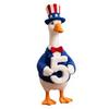 baizihuahu Decorative Ornament, USA 250th Patriotic Goose Centerpiece, Unique Appearance Figure for Household Use Home Decor