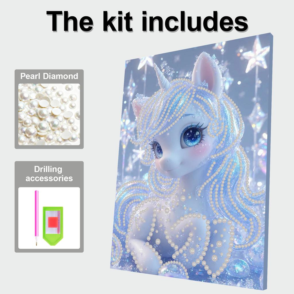 DIY Pearl Dot Painting for Adults Beginners Home Wall Decor Pearl Gem Paintings Picture Arts Craft With Frame 30x40cm