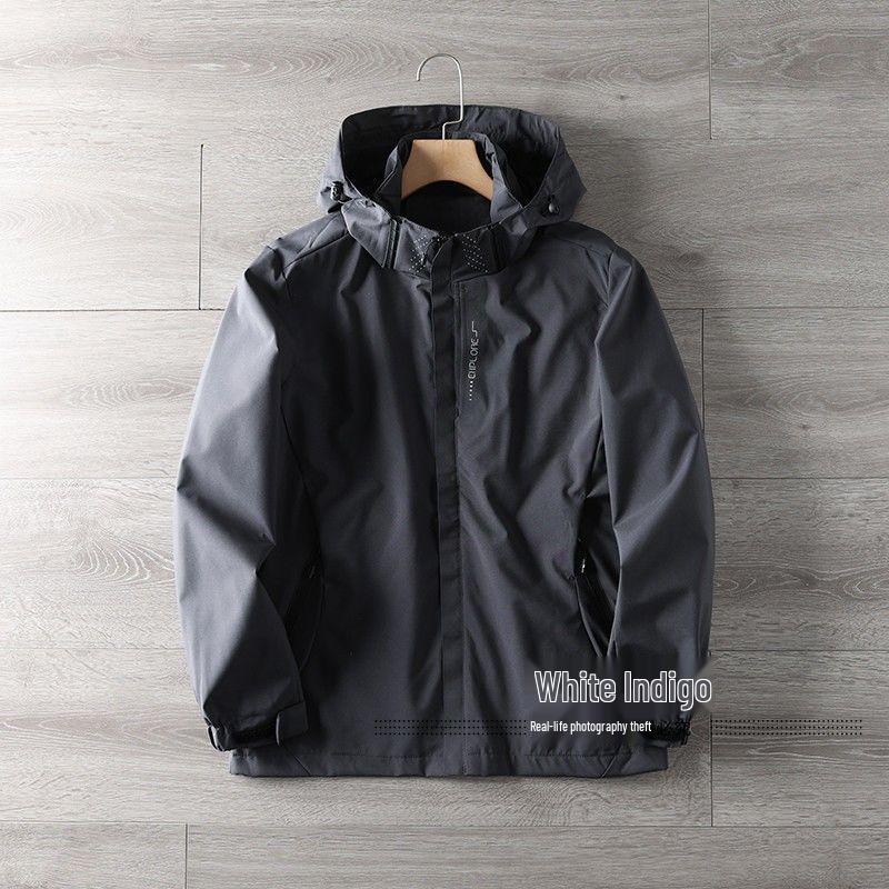 Men's Spring/Summer American Style Windbreaker: Waterproof, Windproof Sports Jacket