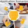 6-Pack Body Filler Spreaders,4/5/6 Inch Plastic Spreader Tool,Reble Auto Body Repair Kit for Automotive Body Fillers Putties Glazes & Caulks