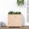 Vidaxl Garden Planter, 82.5X40X78 Cm, Solid Pine Wood