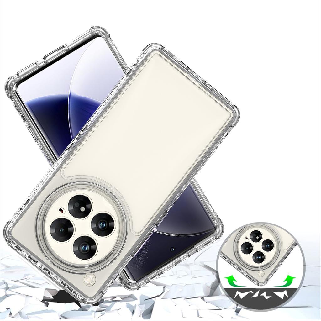 For Infinix Zero 40 4G/5G Case Anti-Scratch Acrylic+TPU Clear Phone Cover
