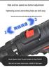 Rechargeable Industrial-Grade Impact Drill & Electric Screwdriver Set