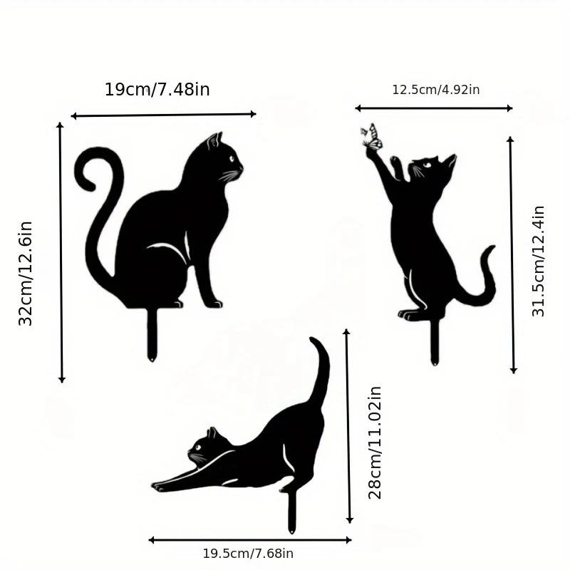 Cross Metal Ground Insert Sign for Garden Decoration