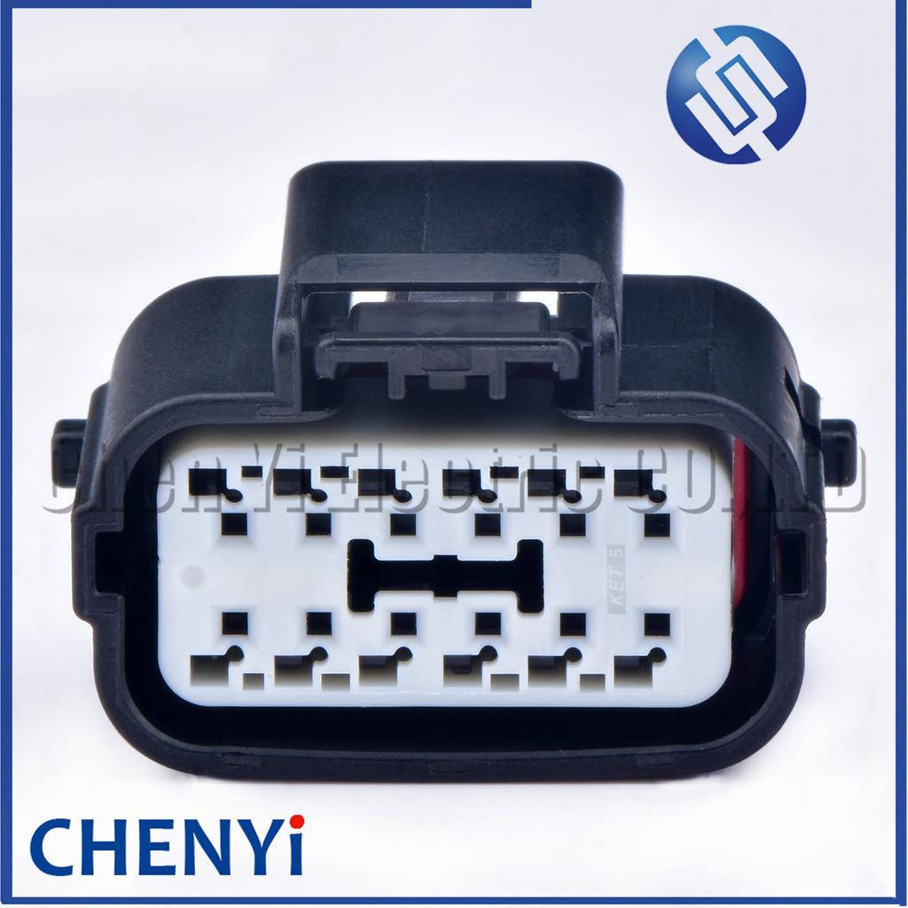 12 Pin Female Automotive Waterproof Connector Wire Harness Plug MG656901-5 With Terminal Pins for K2 K3 K5