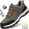 Steel Toe Shoes Men Work Safety Boots Sneakers Male Constrcution Puncture-Proof Work Safety Shoes  Man Security Boots Work Shoes