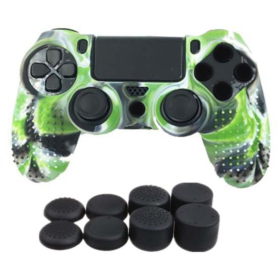 Soft Silicone Case Cover Thumb Grip Caps for PS4/PS4 Slim/Pro Game Controller