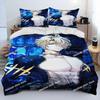 3D Print  Anime Record Of Ragnarok Comforter Bedding Set Duvet Cover Bed Set Quilt Cover Pillowcase King Queen Size Bedding Set