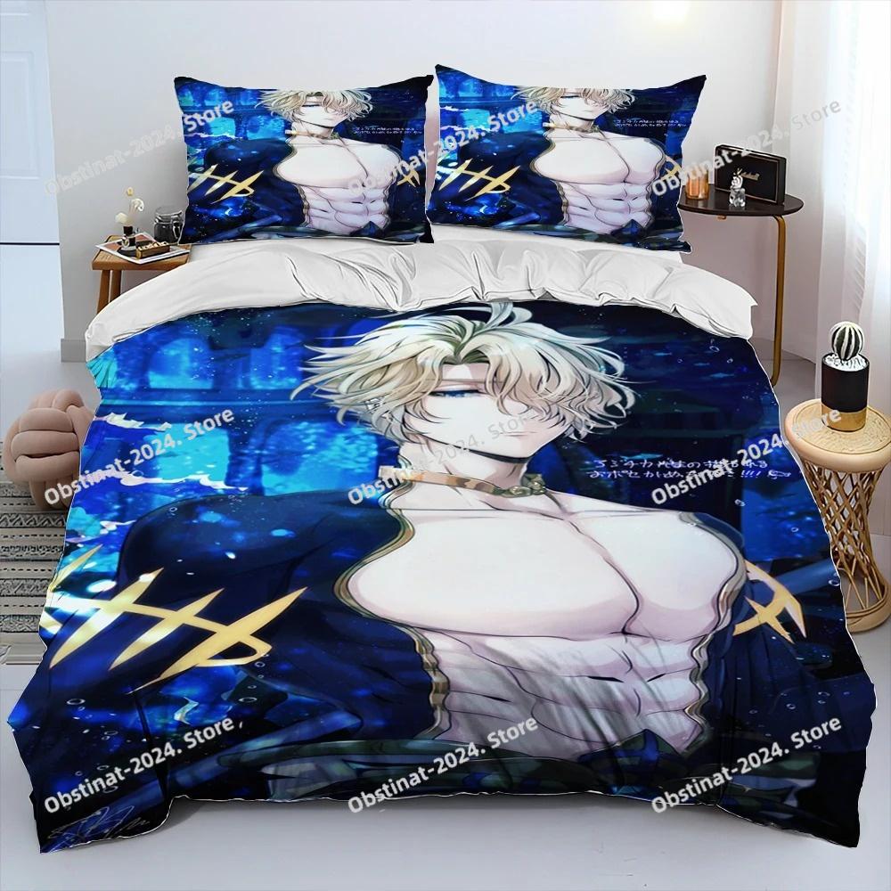 3D Print  Anime Record Of Ragnarok Comforter Bedding Set Duvet Cover Bed Set Quilt Cover Pillowcase King Queen Size Bedding Set