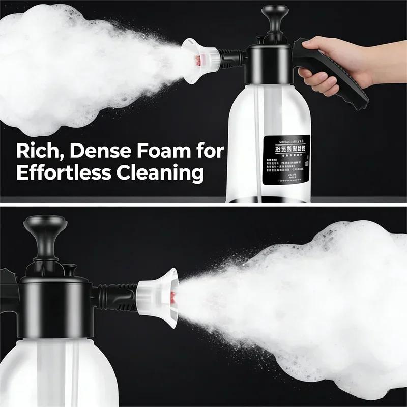 1pc Premium Plastic Pressure Spray Bottle - Powerful Air Pressure Technology, Adjustable Nozzle, High-Pressure Mist Sprayer For