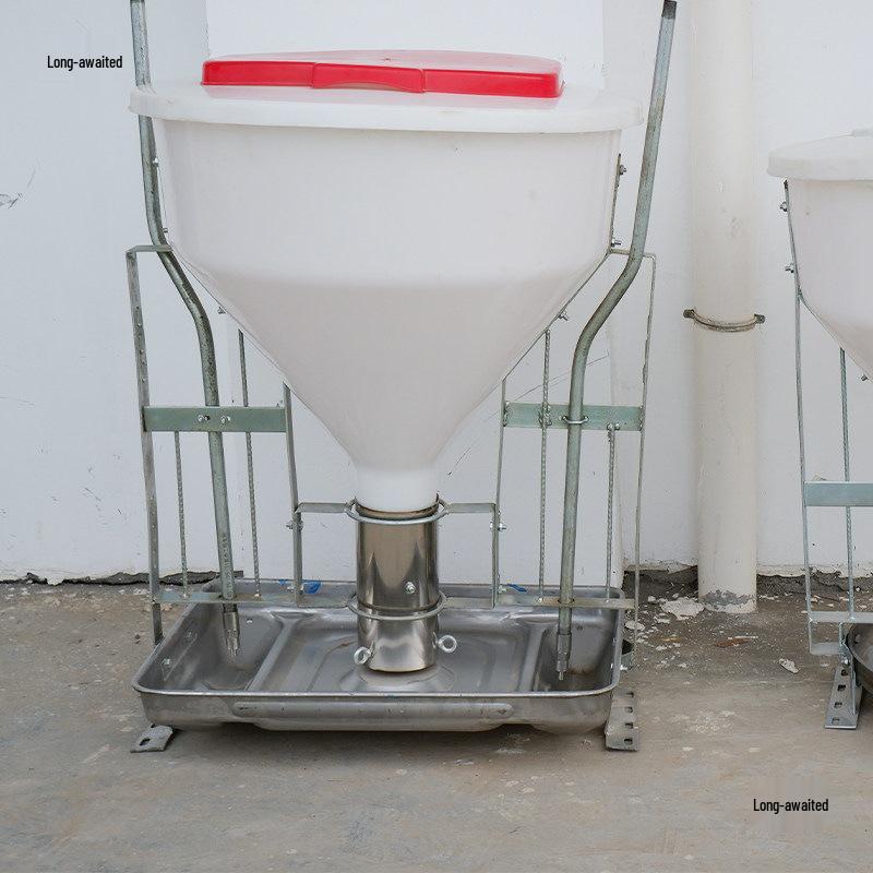 Automatic Dry-Wet Pig Feeder for Fattening Sows and Large Pigs - Free-Choice Design