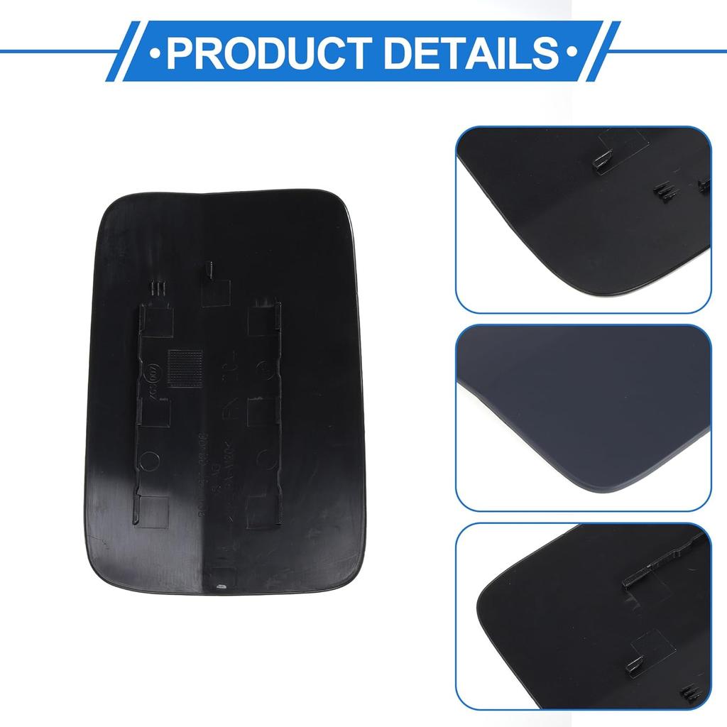 Fuel Tank Door Cap for Mercedes-Benz X204 2010-2015 Fuel Filler Flap Cover Clip Type No.2047570306 Primer ABS