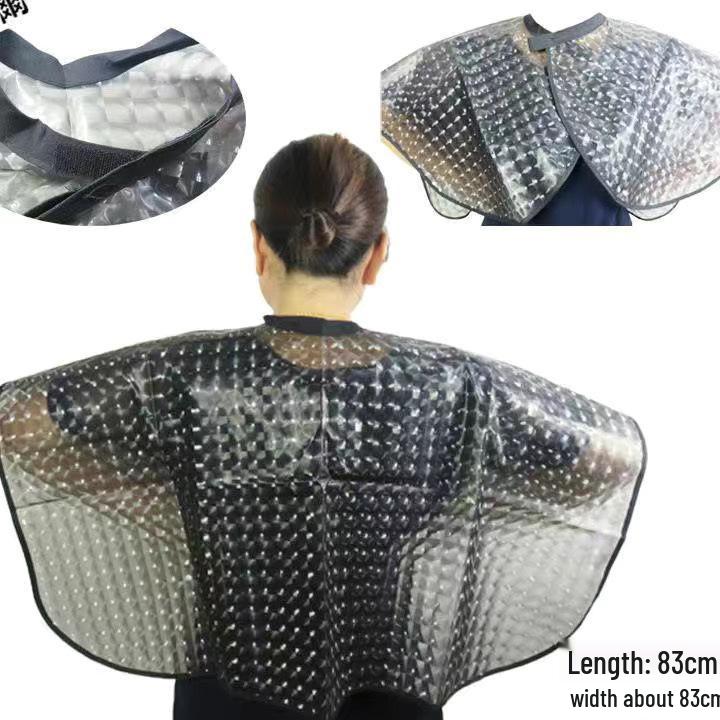 Thickened Waterproof Cape for Professional Perm & Dye - Non-Stick Hairdressing Tool for Salon & Home
