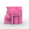 Succulent Planter Silicone Molds Cat Flower Pots Epoxy Resin Mould for DIY Candle Holder Pen Holder Vase Mold Home Decor
