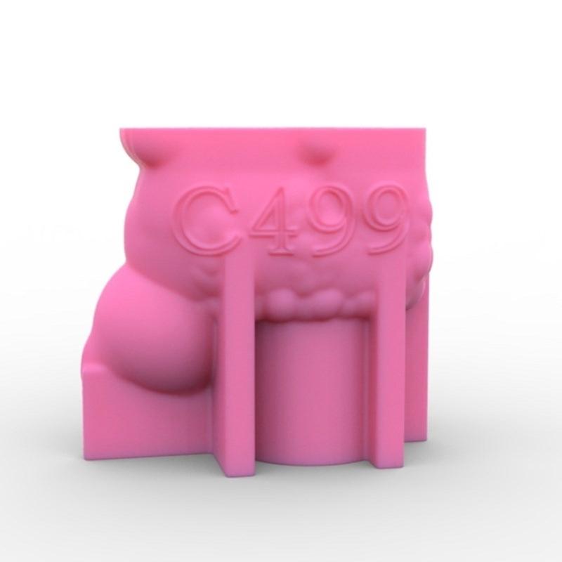Succulent Planter Silicone Molds Cat Flower Pots Epoxy Resin Mould for DIY Candle Holder Pen Holder Vase Mold Home Decor