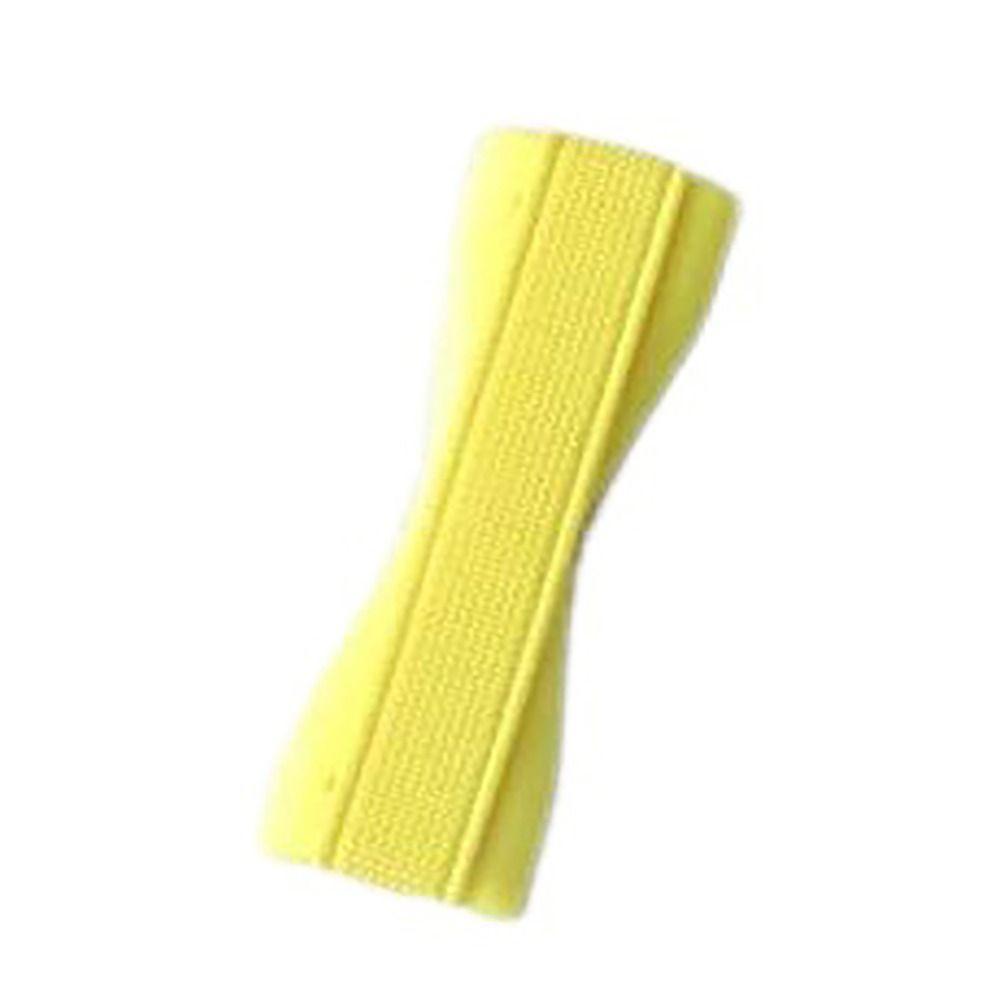 

1pc Elastic Phone Finger Strap ABS Grip Phone Mobile Phone Accessories Sling Phone Holder Universal Phone Back Sticker 10 Colors жовтий
