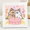 Ins Line Puppy Diamond Painting DIY Cute Cartoon Handmade Educational Gift for Kids