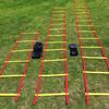 Agility Ladder (13/16/19 Feet) for Agility Training & Footwork Exercise - with 6/12/21 Plastic Rungs