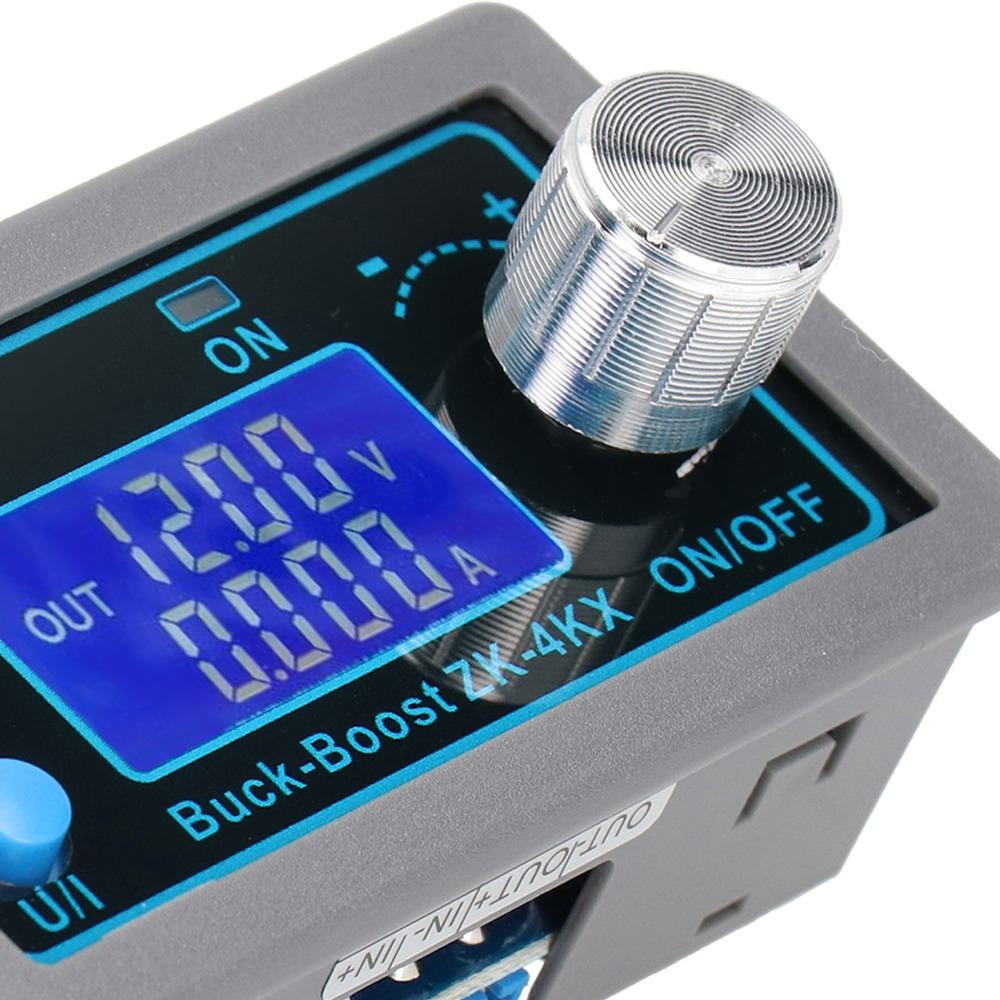 LCD Display Boost Power Supply Module 4A Variable Voltage Regulator  Laboratory