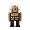 Francfranc Robot Snow Globe, Medium, Black, Christmas Object, Gift Packaging Included, 2025 Model