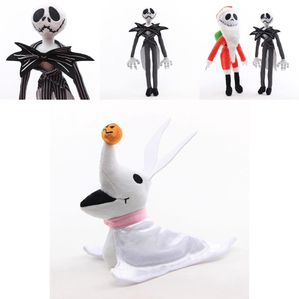 Adorable Nightmare Before Christmas Jack Skellington And Santa Jack Plush Toys