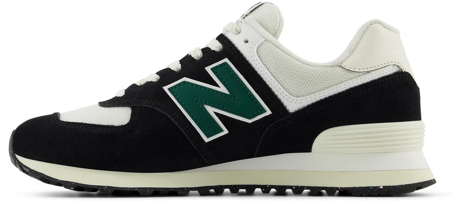 

Кроссовки New Balance 574 черный с белым и болотно-зеленым 44 ½