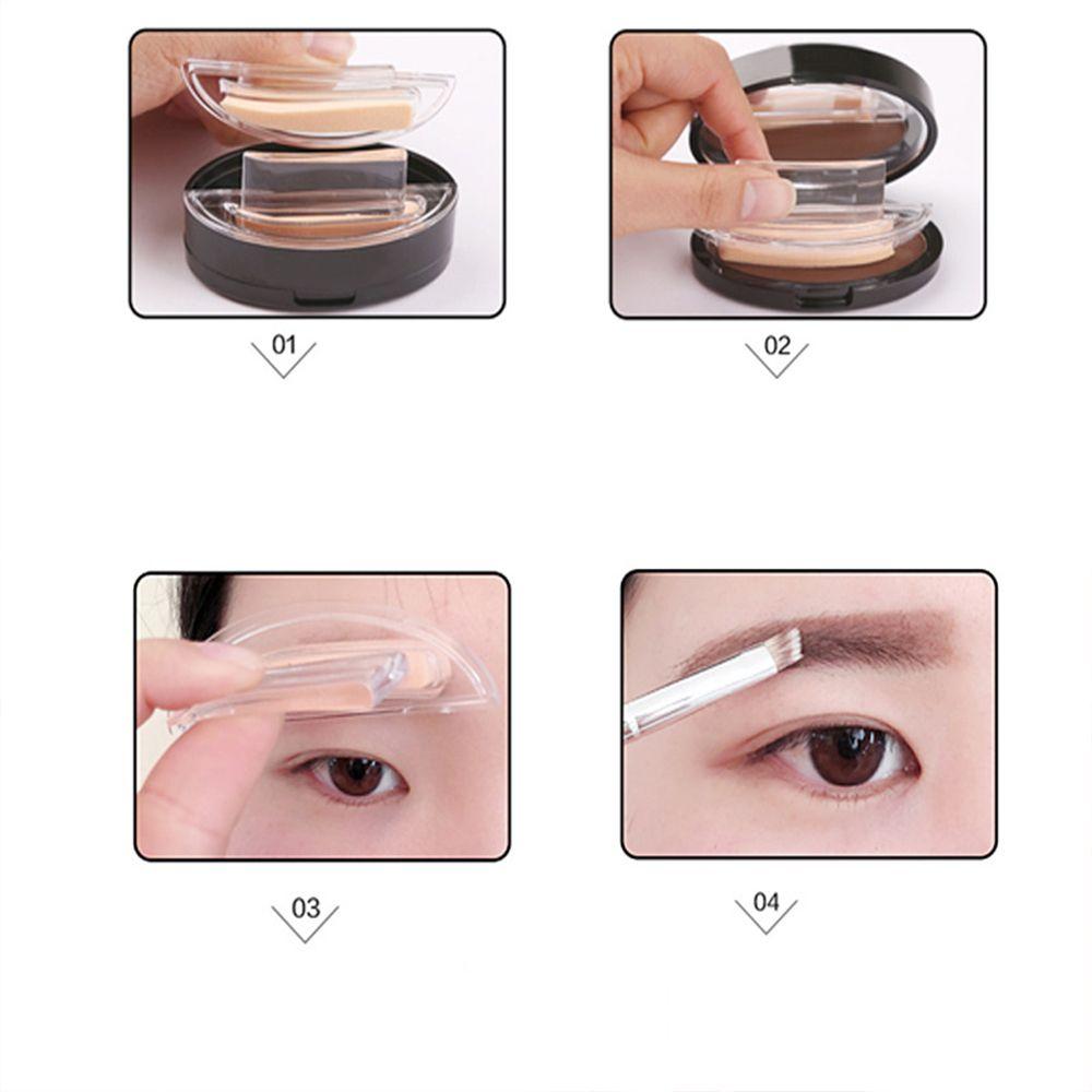 Strumenti Professionali per il Trucco Polvere per Sopracciglia con Timbro Tinta per Sopracciglia Timbro Pigro per Sopracciglia Artefatto per Sopracciglia