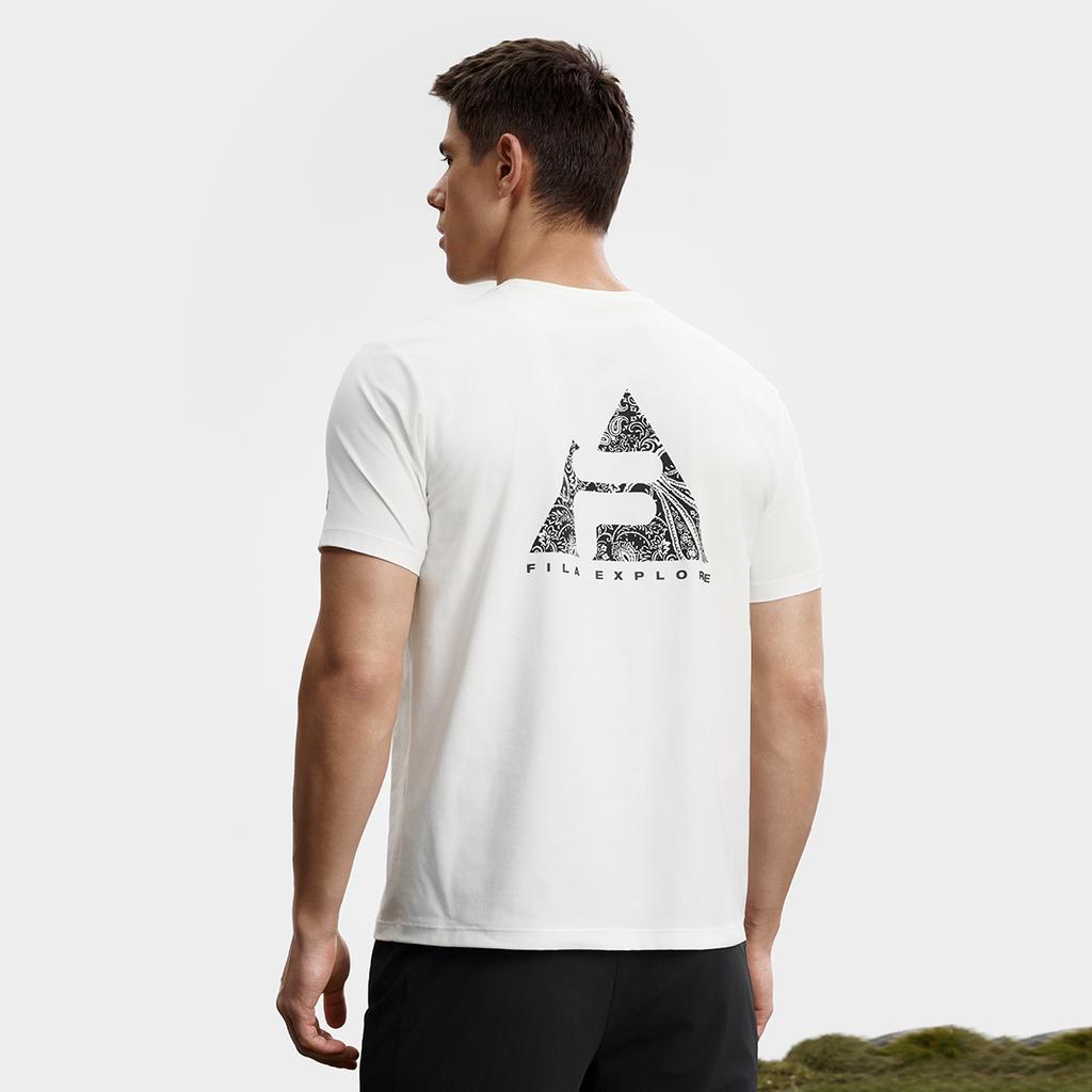 New FILA EXPLORER SS25 T Shirt Men's A11M537115F-WT