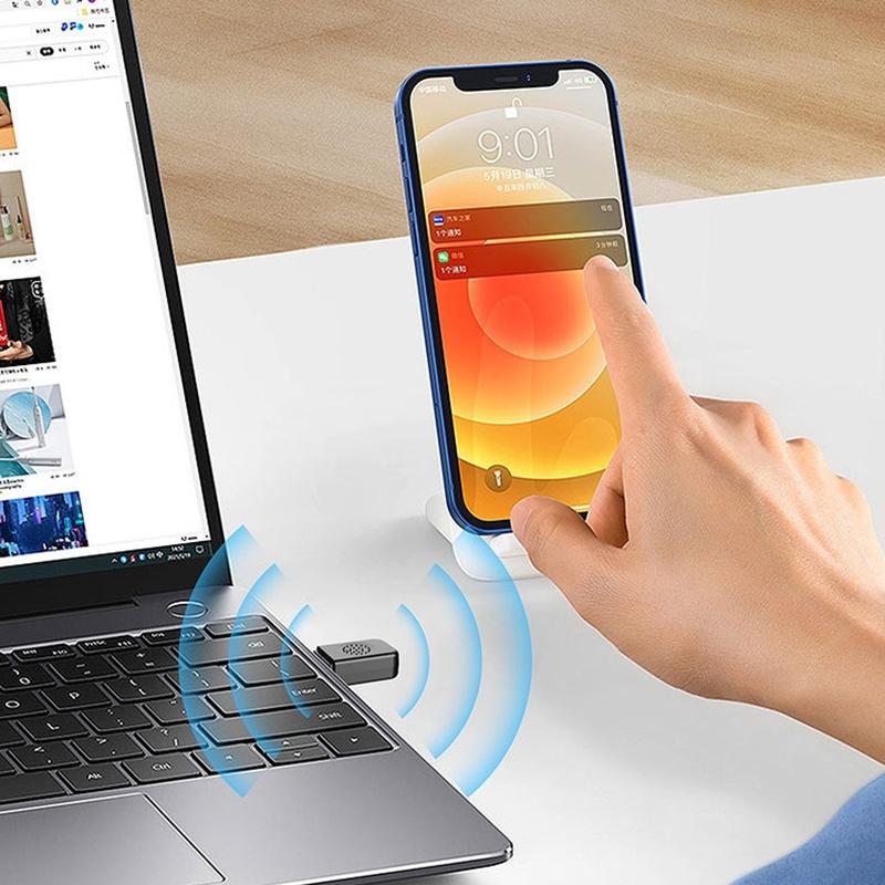 Bluetooth Adapter To Receive Computer Usb Module Desktop Host Transmitter 5.3 Driver Connect Wireless Headphones