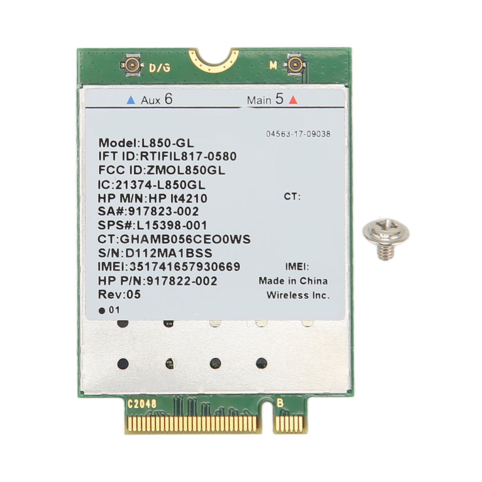 

L850 GL IT4210 Module 4G LTE High Speed ​​Multi Band Network Card Adapter for HP 1040 840 850 430 440