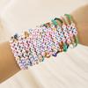 16-Piece Colorful Rice Bead Taylor Bracelet Set - Bohemian Swiftie Style