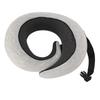 U Shaped Neck Pillow for Travel Double Support Buckle Memory Foam Portable Headrest Airplane Neck