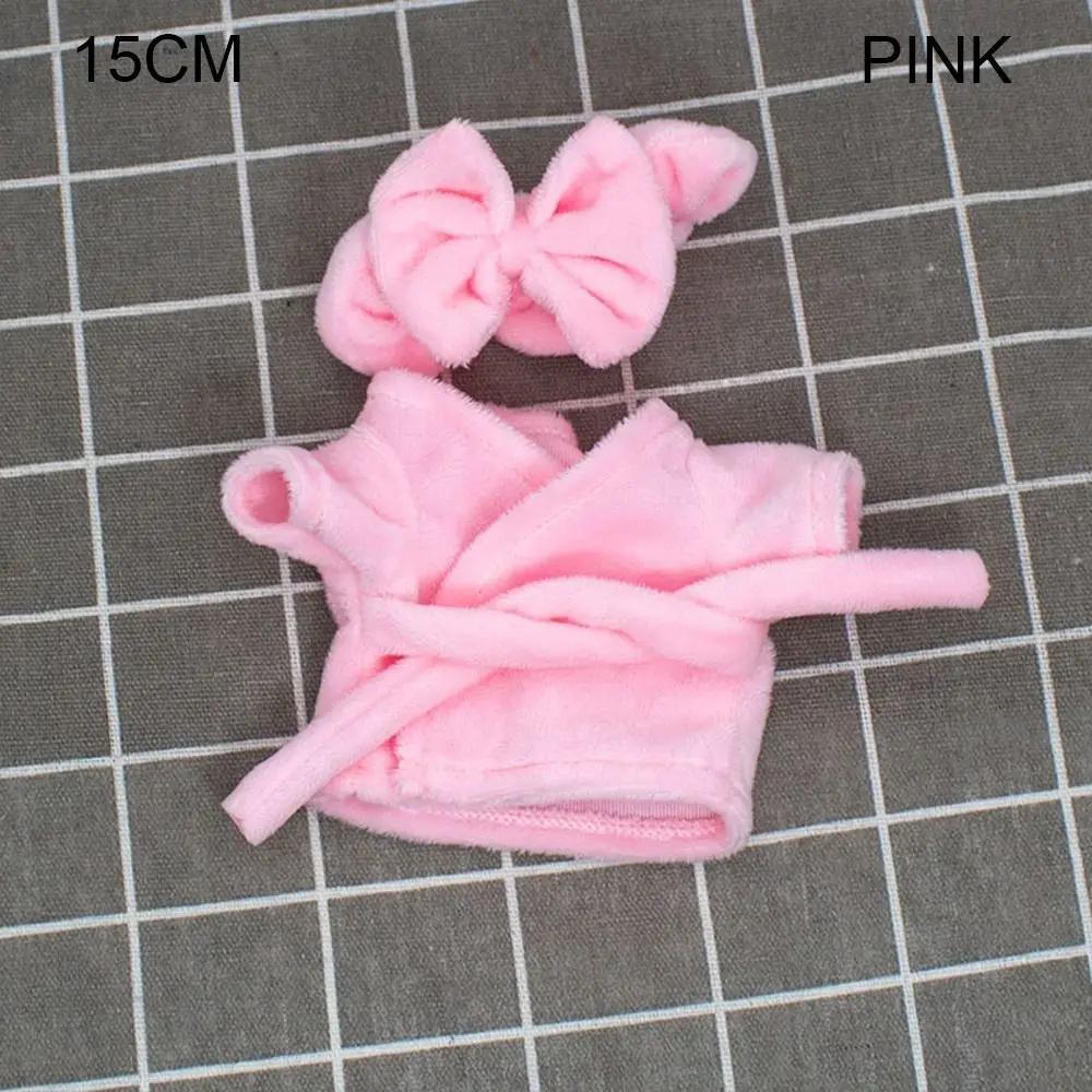New Sleep Clothes Accessories Doll Velvet Pajamas New Cute Clothes Doll Pajamas 15cm/20cm Doll Pajamas