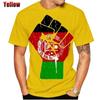 Summer Style Afghanistan Flag 3D Printing T-shirt Men's And Women's Clothing O Neck Short Sleeve Tops Streetwear T Shirt Tee