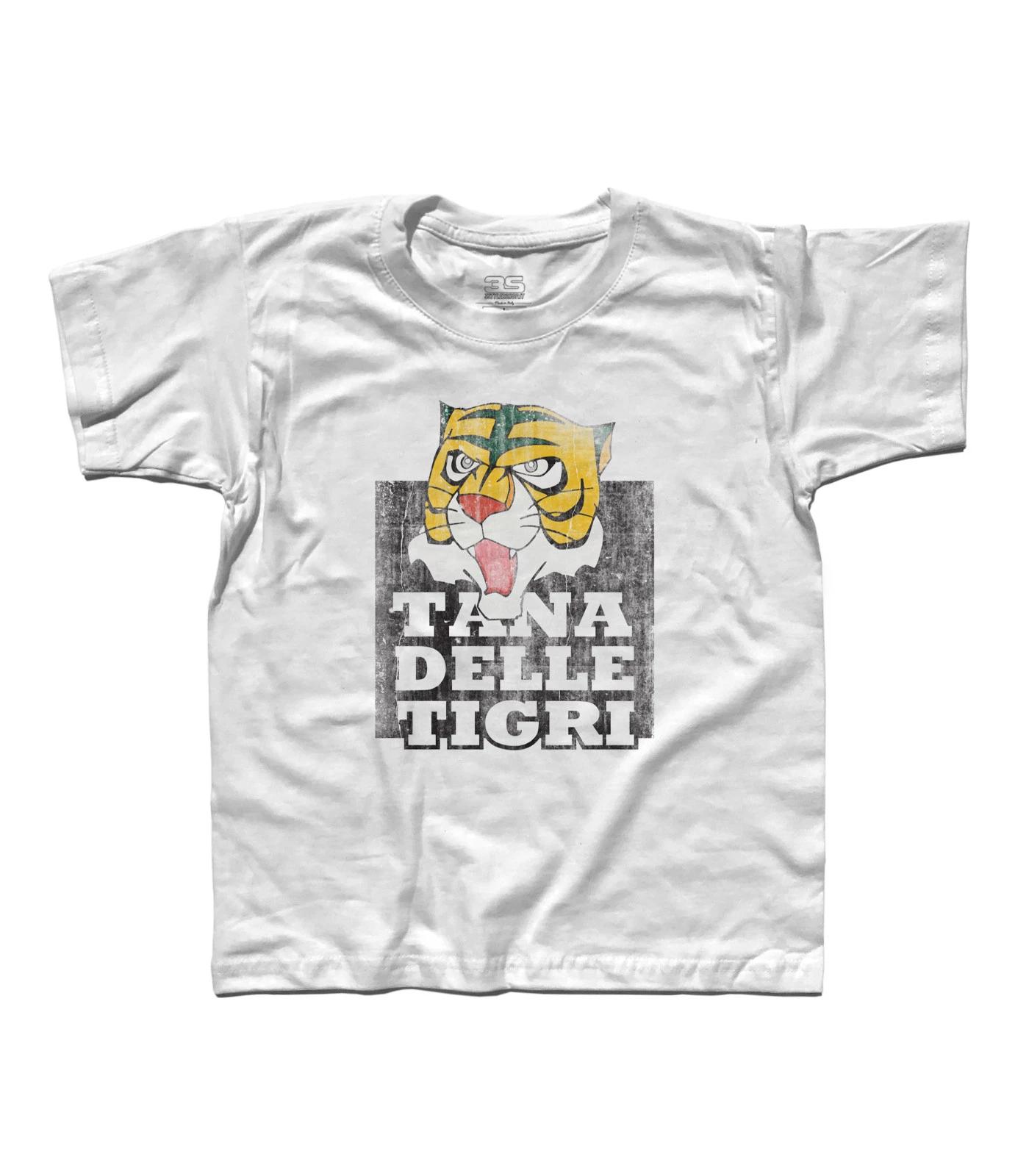 Child T-shirt TIGER S DEN antiqued Man Tiger Tiger Mask Tigerman 120