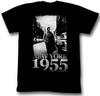 James Dean 1950er Jahre Ikone Foto 1955 Straßen von New York Lizenziertes Herren T-Shirt
