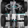 YEAHRUN 4Pcs 5mm to 5mm Wheel Hex Hub Adapters for WPL C34 C24 1/16 RC Crawler Truck 1/2" Widen Offset Upgrade Parts