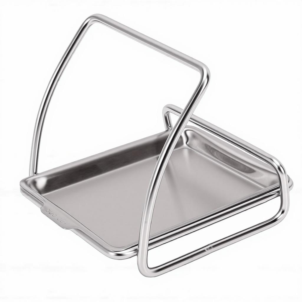 Lid Holder Multifunctional Space Saving Stainless Steel Pan Pot Cover Lid Rack for Kitchen